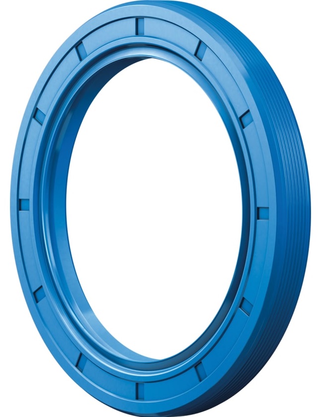 Rasial oil seal for stainless steel bearing housings