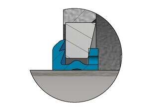 Seal for Stainless steel 316 Flange Bearings Corrosion Resistant & Extends component life, even in wet conditions